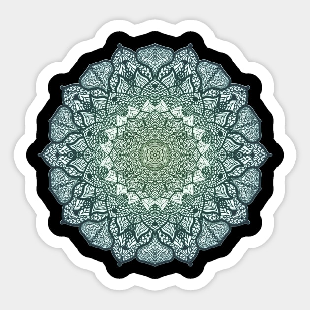 Healing mandala Sticker by Grüberli